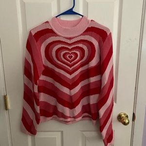 Cider heart sweater